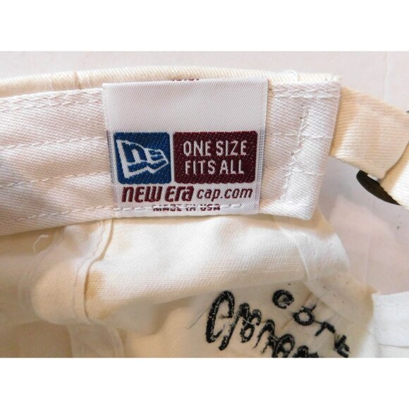 David Toms Signed Cleveland Golf Cap White Adjustable Unisex PGA Golfer - Picture 10 of 10